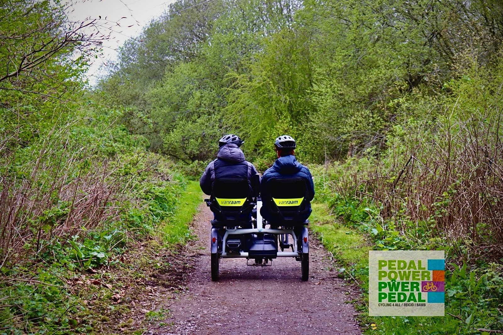 People cycling together